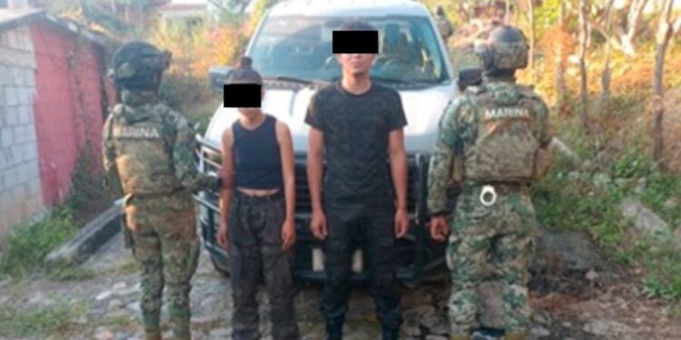 Autoridades federales detienen a tres personas con armamento en Concordia