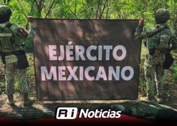 Aseguran arma, casi mil cartuchos y equipo táctico durante operativo militar en Concordia, Sinaloa