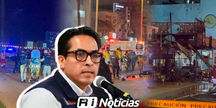 Tres fallecidos y dos heridos en explosión de taquería en Mazatlán eran originarios de otro estado