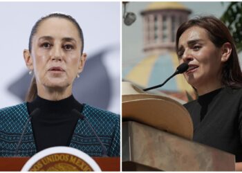 Grecia Quiroz, viuda del alcalde asesinado Carlos Manzo, se reúne con la presidenta Sheinbaum