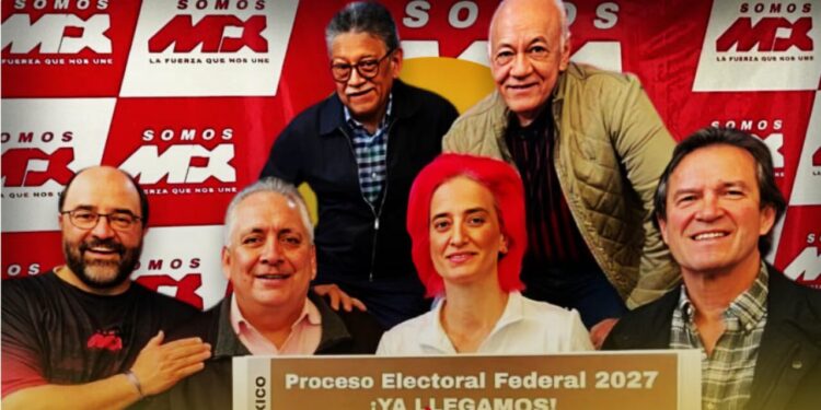 Políticos detrás de Somos México, con un amplio historial de corrupción