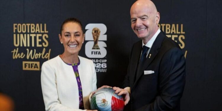Por un año, exención de impuesto a FIFA: Sheinbaum