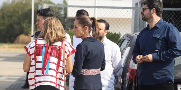 Sheinbaum anuncia entrega de 30 mil pesos a familias afectadas por el Tren Interoceánico