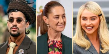 Sheinbaum destaca en el top de las personas más elegantes del 2025 junto a Bad Bunny y Sabrina Carpenter, según The New York Times