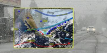 Frente frío 19 y su masa de aire polar ‘helarán’ estas ciudades este martes y miércoles; habrá lluvias intensas, heladas y rachas de hasta 90 km/h