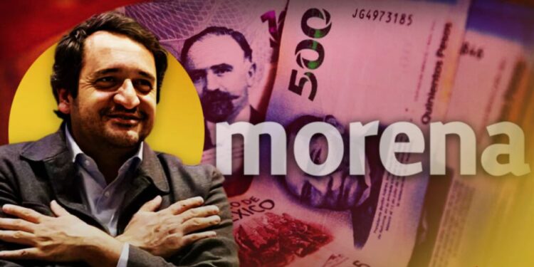 Revelan sueldo de Andy López Beltrán en Morena; gana más que Luisa Alcalde