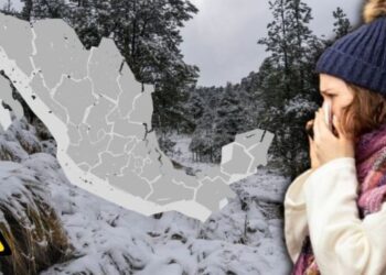 Frente frío 18 congelará a más de 8 estados con -5 grados del viernes 5 al domingo 7 de diciembre