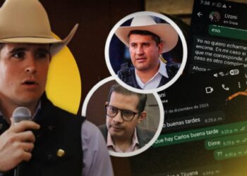 Exhiben chats de Bautista Tafolla exigiendo recursos para movimiento de Manzo