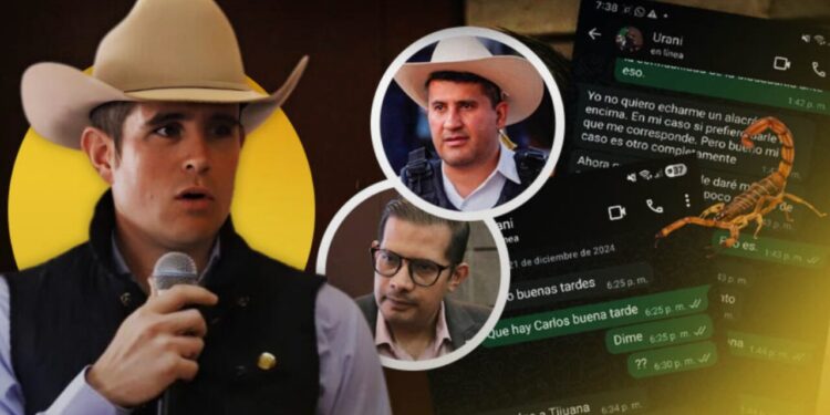 Exhiben chats de Bautista Tafolla exigiendo recursos para movimiento de Manzo