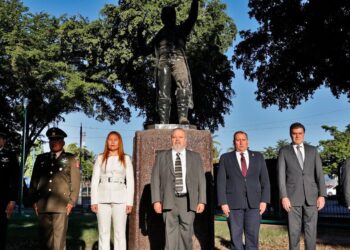 Conmemoran autoridades el 210 aniversario luctuoso de José María Morelos y el 161 aniversario de la Batalla de San Pedro
