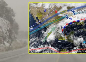 Frente frío 19 y gran masa de aire polar ‘congelarán’ estas ciudades lunes y martes; habrá lluvias intensas, bajas temperaturas y rachas de hasta 100 km/h en algunas partes