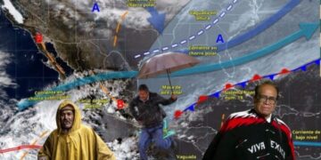 Conagua alerta por Frente Frío 19 y Evento Norte, se extenderán por México con lluvias intensas, heladas y deslaves