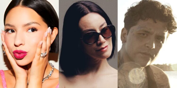 Señalan a violinista de Christian Nodal de ser “fan de su relación” con Ángela Aguilar