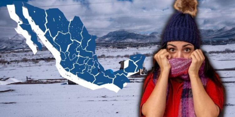 Frente frío 25 azotará con heladas de -10 grados a estos estados del martes 30 de diciembre al jueves 1 de enero