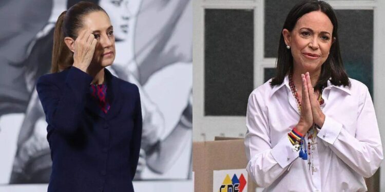 Claudia Sheinbaum responde a cuestionamientos sobre Premio Nobel de la Paz a María Corina