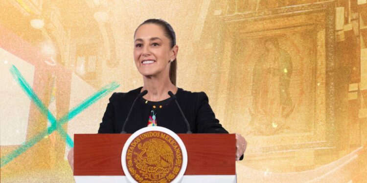 La presidenta Sheinbaum suspende “La Mañanera” del 12 de diciembre por festejos a la Virgen de Guadalupe