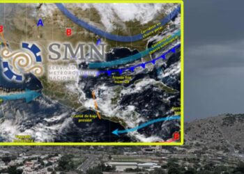 Frente frío 21 y ‘Evento de Norte’ “congelarán” estas ciudades sábado, domingo y lunes; habrá fuertes lluvias y rachas de viento de hasta 90 km/h