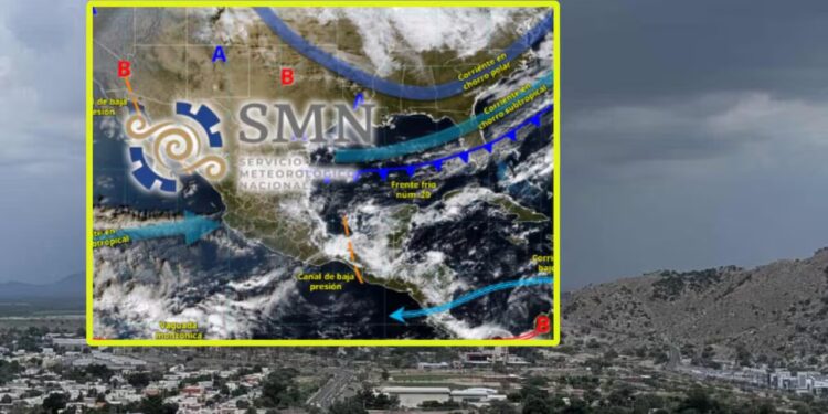 Frente frío 21 y ‘Evento de Norte’ “congelarán” estas ciudades sábado, domingo y lunes; habrá fuertes lluvias y rachas de viento de hasta 90 km/h