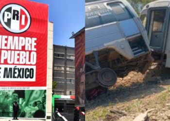 Alito Moreno pide detener obras de proyectos ferroviarios de la 4T tras descarrilamiento del Tren Interoceánico