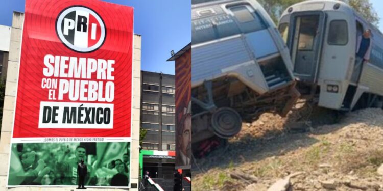 Alito Moreno pide detener obras de proyectos ferroviarios de la 4T tras descarrilamiento del Tren Interoceánico