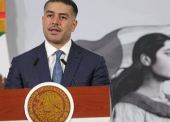 García Harfuch descarta terrorismo en explosión de coche en Michoacán