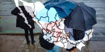 Frente Frío 22 azotará a México con fuertes rachas de viento y lluvias para al menos 9 estados