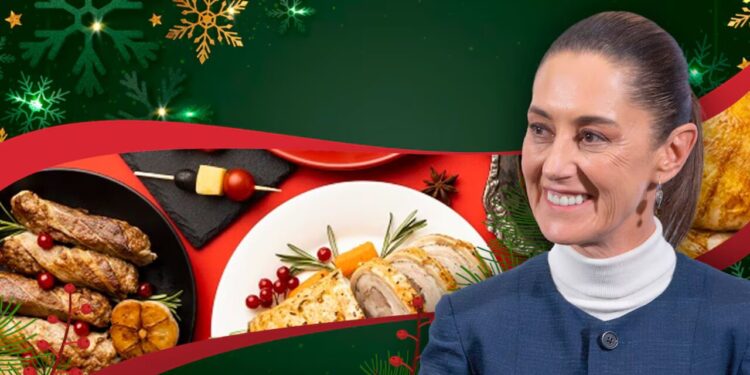 Claudia Sheinbaum revela cual sería el platillo que comerá en la cena de Navidad este 2025