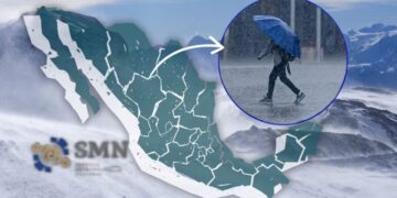 Frente Frío 21 se extenderá por México este fin de semana con lluvias y fuertes vientos