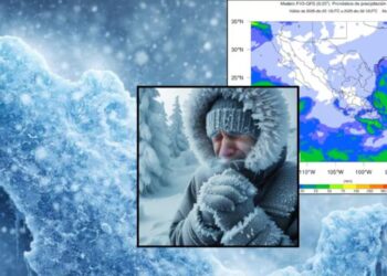 Frente frío 24 traerá lluvias, vientos fuertes y probabilidad de nieve este fin de semana en varias regiones del país, advierte el SMN