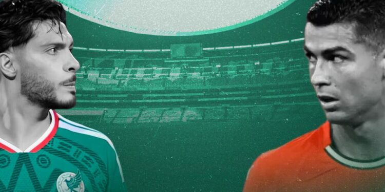 Selección Mexicana oficializa partido en el Estadio Azteca ante Portugal de Cristiano Ronaldo