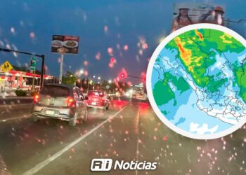 Lluvias ligeras y frente frío 18 provocan clima inestable hoy en Culiacán