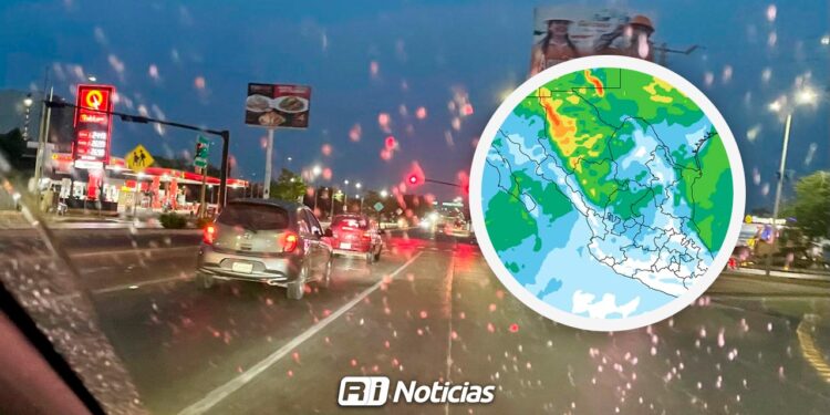 Lluvias ligeras y frente frío 18 provocan clima inestable hoy en Culiacán