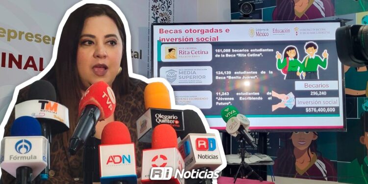 Arranca con éxito la entrega de tarjetas de becas en Sinaloa