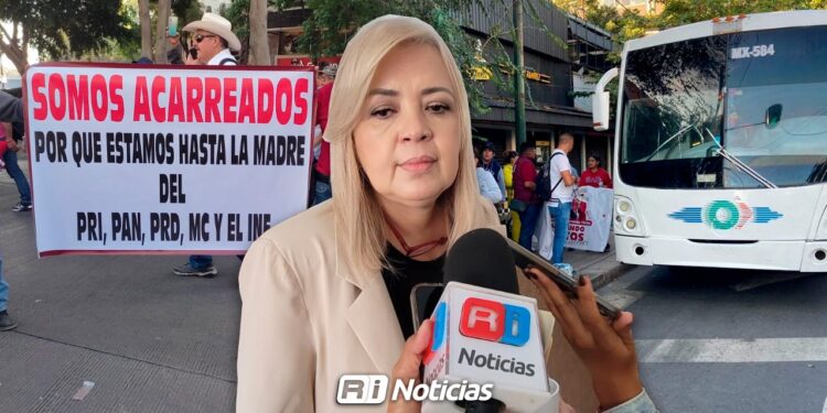 Coparmex Sinaloa critica acarreos en la marcha por 7 años de Morena en el poder