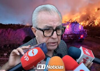Familias afectadas por incendio en basurón recibirán apoyo y albergues: Gobernador