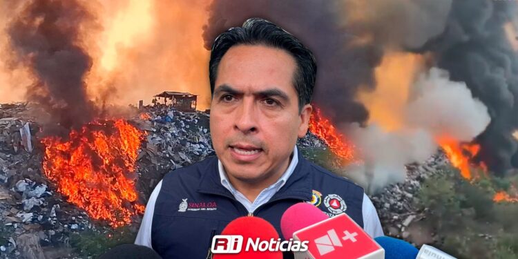 No hay afectaciones mayores ni evacuados por incendio en basurón clandestino en el Piggy Back: PC Estatal