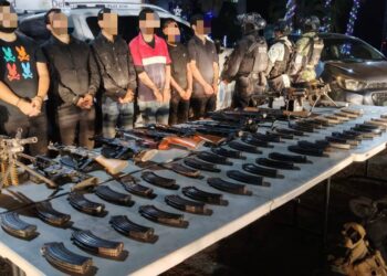 Enfrentamiento en San Pedro, Navolato, deja seis detenidos y tres agresores abatidos