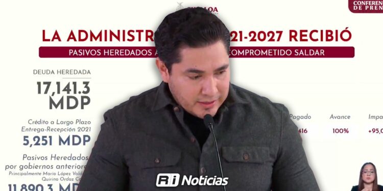 Deuda histórica de más de 17 Mil 141 mdp en Sinaloa para el 2026: Revelan pasivos acumulados desde el gobierno de Malova