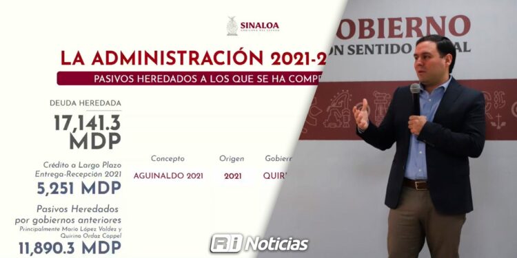 Deuda heredada en Sinaloa desata procesos penales y administrativos contra exfuncionarios