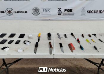 Revisión sorpresa en el penal de Aguaruto deja teléfonos y armas hechizas aseguradas