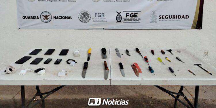 Revisión sorpresa en el penal de Aguaruto deja teléfonos y armas hechizas aseguradas
