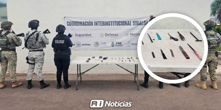 Nueva revisión sorprende objetos prohibidos en el penal de Aguaruto en Culiacán