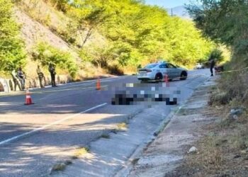 Localizan cinco cuerpos envueltos en plástico junto a la autopista Durango – Mazatlán en Concordia