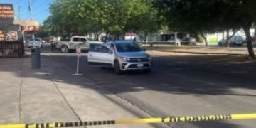 Asesinan a balazos a automovilista y dejan a una persona herida en Terranova, Culiacán