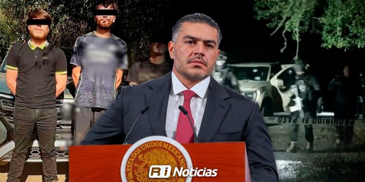 Harfuch informa sobre detenciones de sicarios y grandes decomisos de droga en Sinaloa