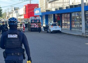 Balacera en el centro, deja dos personas lesionadas de bala en Culiacán