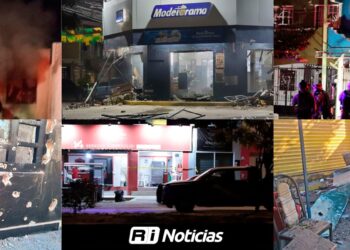 La violencia explota en Mazatlán; en 2025 se registran cerca de una decena de ataques con explosivos