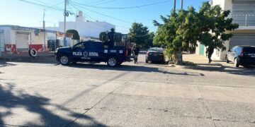 Autoridades realizan operativo en la Miguel Hidalgo, en Culiacán
