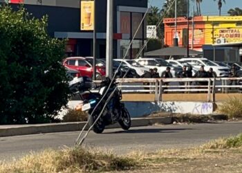 Agentes Municipales disparan al aire en Villas del Estero en Mazatlán; Capturan a un presunto ladrón