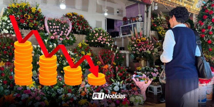 Se desploma la venta de flores en Mazatlán; reportan caída del 60% por Día de la Virgen